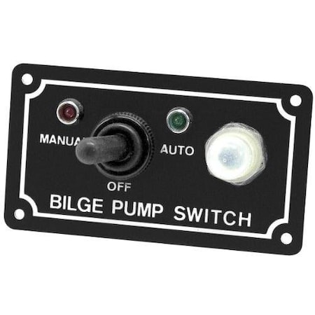 Shoreline Marine Bilge Pump Switch 3Way Panel SL52268